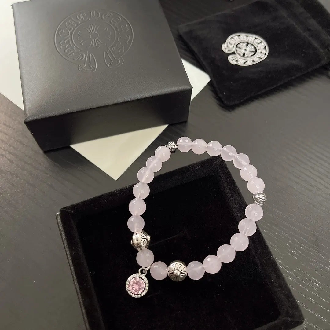 Rose Quartz Bracelet - Premium Quality Gemstone Bracelet